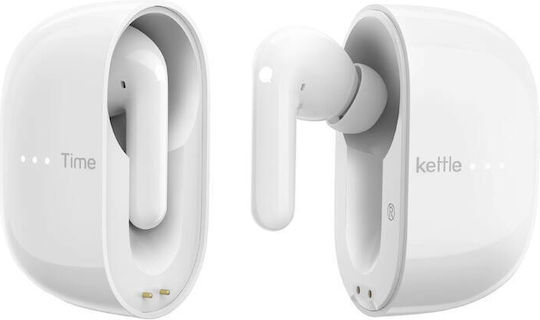 Timekettle M3 Offline Language Translator In-Ear Bluetooth-Freisprecheinrichtung Kopfhörer mit Schweißresistenz und Ladeetui Weiß
