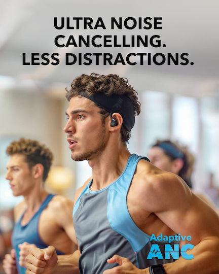 Soundcore by Anker Sport X20 In-Ear Bluetooth-Freisprecheinrichtung Kopfhörer mit Schweißresistenz und Ladeetui Schwarz