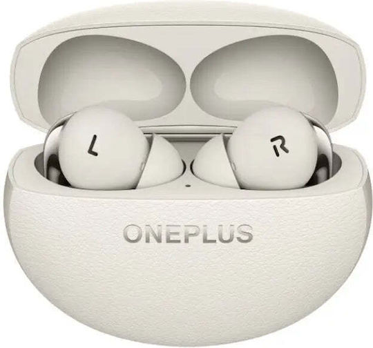 OnePlus Buds Pro 3 Bluetooth хендсфри Слушалки с Устойчивост на Пот и Кутийка за Зареждане Lunar Radiance