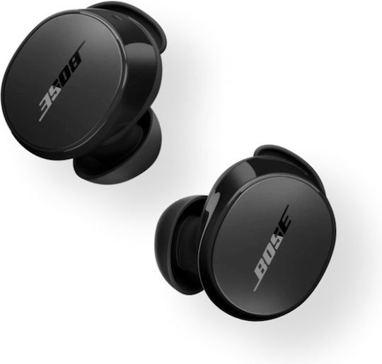 Bose QuietComfort Earbuds Bluetooth Handsfree Ακουστικά με Αντοχή στον Ιδρώτα και Θήκη Φόρτισης Μαύρα