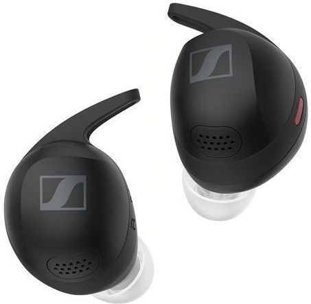 Sennheiser Momentum Sport In-ear Bluetooth Handsfree Ακουστικά με Αντοχή στον Ιδρώτα και Θήκη Φόρτισης Black