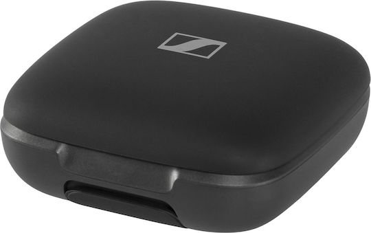 Sennheiser Momentum Sport In-ear Bluetooth Handsfree Ακουστικά με Αντοχή στον Ιδρώτα και Θήκη Φόρτισης Black