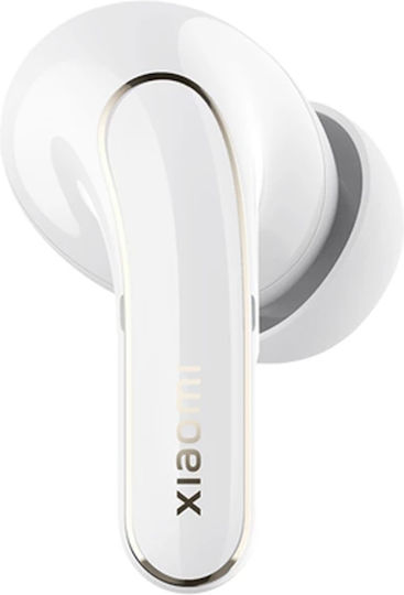 Xiaomi Buds 5 Pro Bluetooth Handsfree Earphones with Sweat Resistance and Charging Case Ceramic White