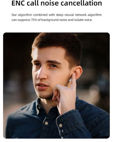 Mibro M1 In-Ear Bluetooth-Freisprecheinrichtung Kopfhörer mit Schweißresistenz und Ladeetui Dark Blue