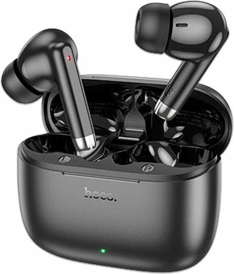 Hoco EQ2 In-ear Bluetooth Handsfree Căști cu Carcasă de Încărcare Negru