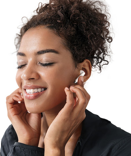 Mcdodo B01 Earbud Bluetooth хендсфри Слушалки с Кутийка за Зареждане Бял