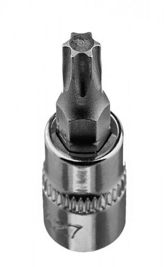 Connector Torx Tx27 Cap 1/4" Short 37 Mm