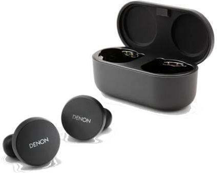 Denon AH-C10PL In-ear Bluetooth Handsfree Earphones with Sweat Resistance and Charging Case Black
