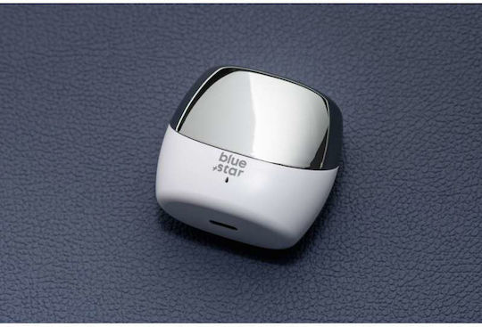 Blue Star BK92 In-ear Bluetooth Handsfree Căști cu Carcasă de Încărcare Alb