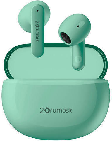 A4Tech B20 2Drumtek Earbud Bluetooth Handsfree Earphones with Sweat Resistance and Charging Case Turquoise