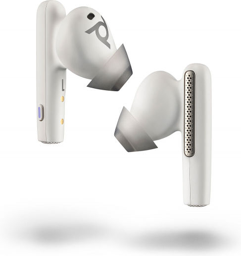 HP Poly Voyager Free 60/60+ Microsoft Teams Certified In ear Bluetooth хендсфри Слушалки с Кутийка за Зареждане Бял