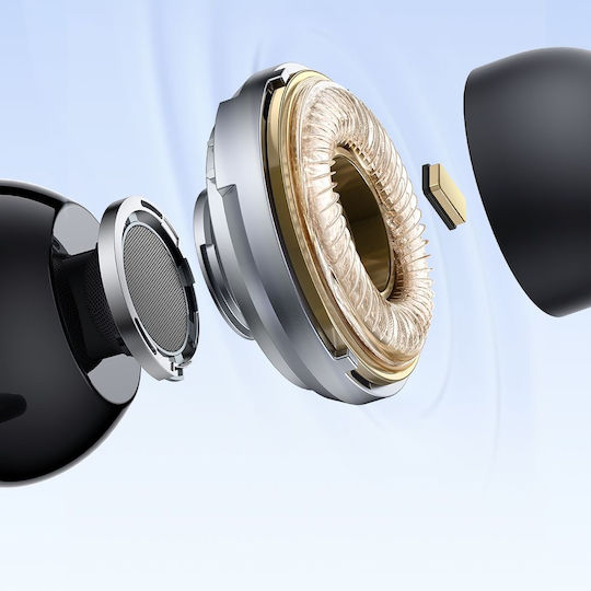 Mcdodo HP-004 In-ear Bluetooth Handsfree Ακουστικά με Αντοχή στον Ιδρώτα και Θήκη Φόρτισης Μαύρα