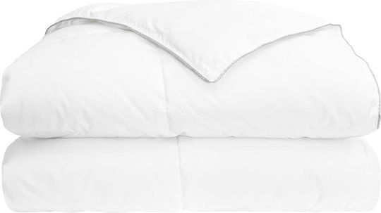 vidaXL Παπλωματοθήκη Ξενοδοχείου Polycotton 200x200εκ.