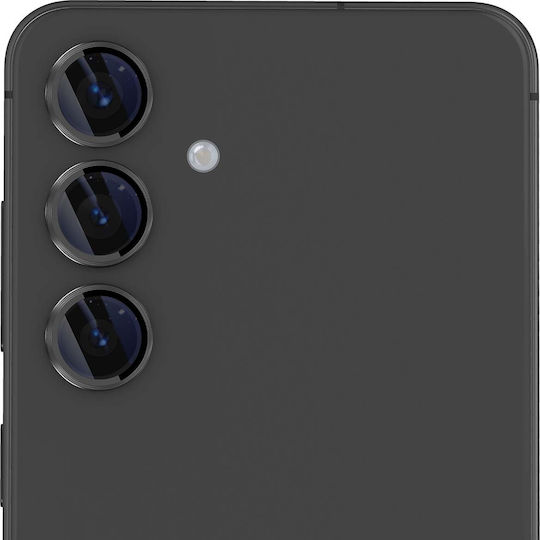 Crong Lens Προστασία Κάμερας Tempered Glass Μαύρο για το Galaxy S24+