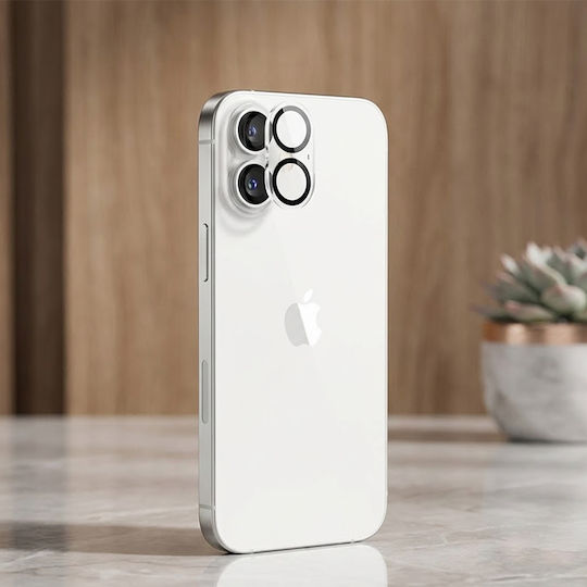 ANANK Προστασία Κάμερας Tempered Glass Μαύρο για το Iphone 16, Iphone 16 Plus