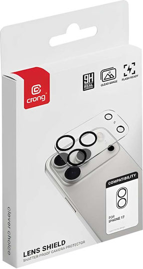 Crong Lens Shield Camera Protection Membrane Transparent for the iPhone 17