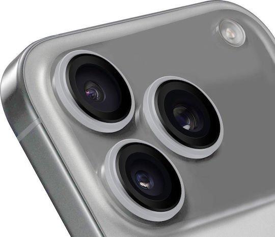 Obal:Me Camera Protection Tempered Glass Silver for the Apple iPhone 17 Pro, iPhone 17 Pro Max