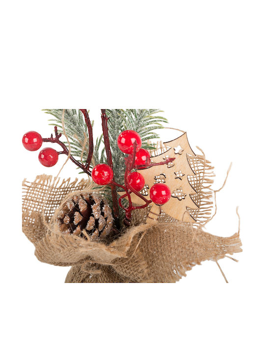 Weihnachtskranz Dekoratives Zweigstelle Rot