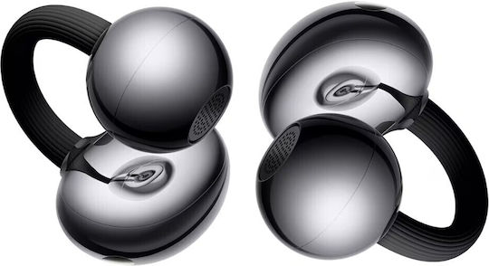 Huawei FreeClip 2 Open Ear Bluetooth Handsfree Ακουστικά με Αντοχή στον Ιδρώτα και Θήκη Φόρτισης Μαύρα