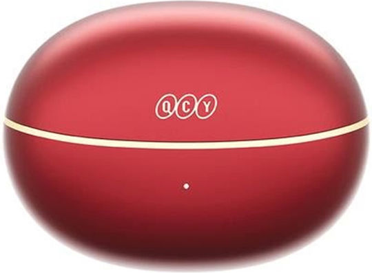 QCY Crossky C30S Open Ear Bluetooth Handsfree Earphones with Sweat Resistance and Charging Case Red