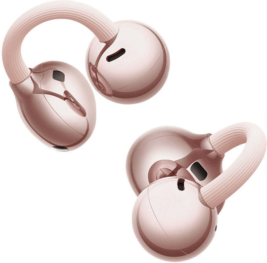Huawei FreeClip 2 Open Ear Bluetooth Handsfree Ακουστικά με Αντοχή στον Ιδρώτα και Θήκη Φόρτισης Ροζ Χρυσά