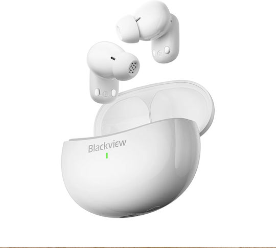 BlackView AirBuds 30 Bluetooth Handsfree Earphones with Sweat Resistance and Charging Case White