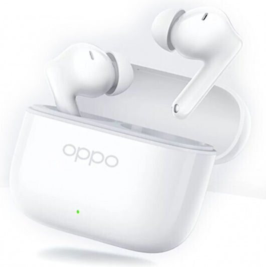 Oppo Enco Buds3 Pro Bluetooth Handsfree Earphones with Sweat Resistance and Charging Case White