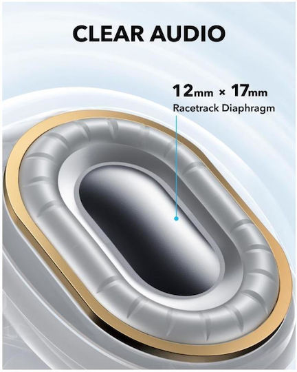 Soundcore by Anker C40i Open Ear Bluetooth Handsfree Ακουστικά με Αντοχή στον Ιδρώτα και Θήκη Φόρτισης Μαύρα