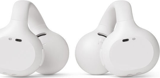 Philips TAQ2000 Open Ear Bluetooth Handsfree Căști cu Rezistență la Transpirație și Carcasă de Încărcare Alb