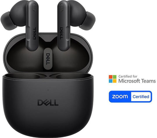 Dell Pro Plus Earbuds Bluetooth-Freisprecheinrichtung Kopfhörer mit Schweißresistenz und Ladeetui Schwarz