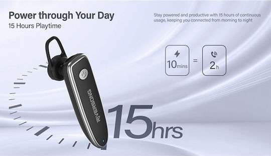 Riversong Array L3 In-ear Bluetooth Handsfree Ακουστικό Μαύρο