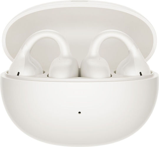 Baseus BC1 Open Ear Bluetooth Безжични Слушалки с Калъф за Зареждане Бели