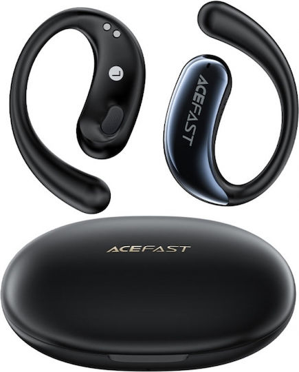 Acefast FA005 Acefit SE Open Ear Bluetooth Handsfree Earphones with Sweat Resistance and Charging Case Black