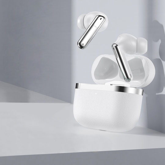 Devia ANC Ultra1 In-Ear Bluetooth-Freisprecheinrichtung Kopfhörer mit Ladeetui Weiß