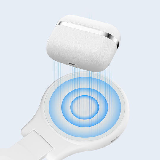 Devia ANC Ultra1 In-Ear Bluetooth-Freisprecheinrichtung Kopfhörer mit Ladeetui Weiß