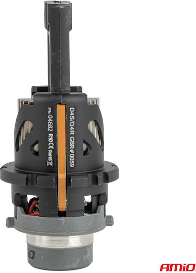 Amio Autolampen LED Xd Pro Serie D4s/d4r 12V 152W 15.878lm 6000K Voll Canbus Plug&play Kühler 2 Stück 04682/am