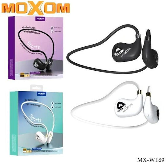 Moxom MX-WL69 Offenes Ohr Bluetooth Kopfhörer Schwarz