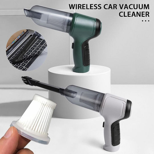 Mini Portable Cordless Electric Vacuum Blower 3 In 1 Rechargeable Wet Dry Use OEM
