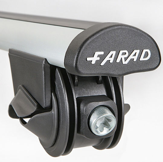 Farad Roof Bars Aluminum 2014-2018 (with Roof Rack Legs and Lock) Silver