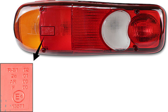Mars Tech Ляво Задно Фарове За Автомобил 21W За Citroen Jumper Fiat Ducato NIssa Cabstar Peugeot Boxer Renault Master Mascott