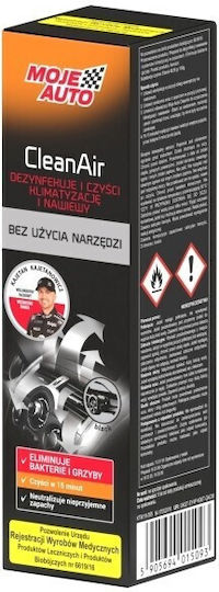 Moje Auto Αρωματικό Σπρέι Αυτοκινήτου Black 150ml
