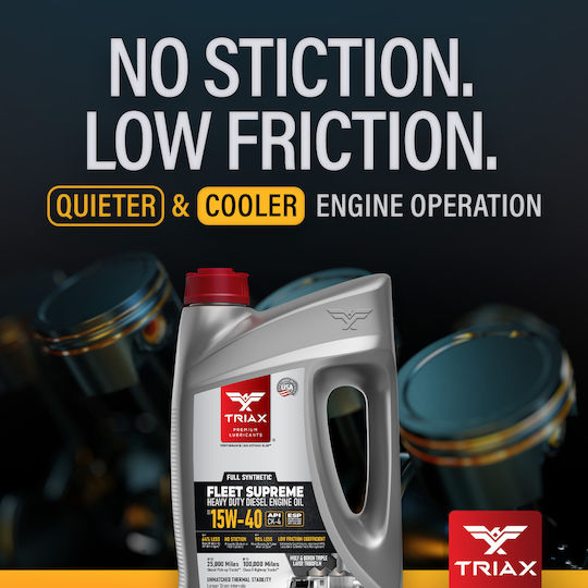 Triax Fleet Supreme ESP Sintetic Ulei Auto 15W-40 18.92lt TRX1079