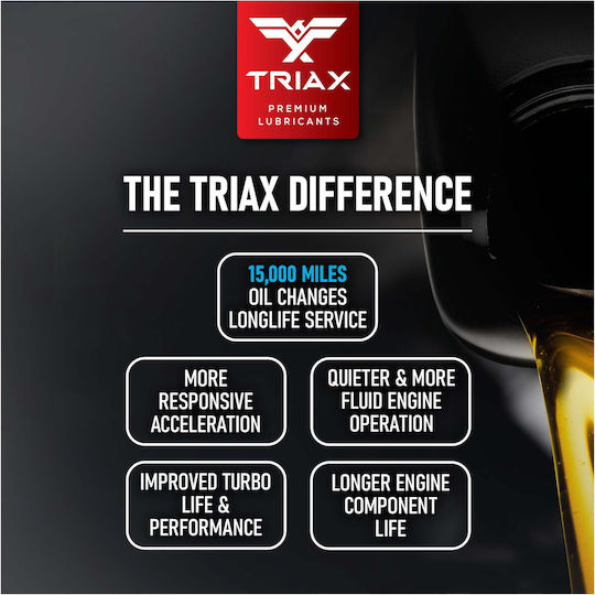Triax Triax Euro VX Συνθετικό Λάδι Αυτοκινήτου 5W-30 4.73lt