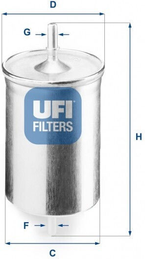 Ufi Fuel Filter 31.718.00