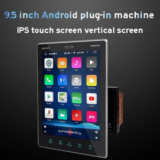 Sistem Audio Auto 2 DIN (Bluetooth/USB/Wi-Fi/GPS/Apple CarPlay/Android Auto) cu Ecran Tactil 10.1"