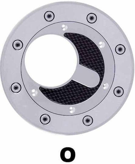 Autoline Adhesive Protective Aluminum for Car Gas Cap 11240-D1