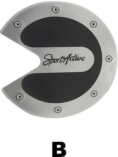 Autoline Adhesive Protective Aluminum for Car Gas Cap 11240-D1