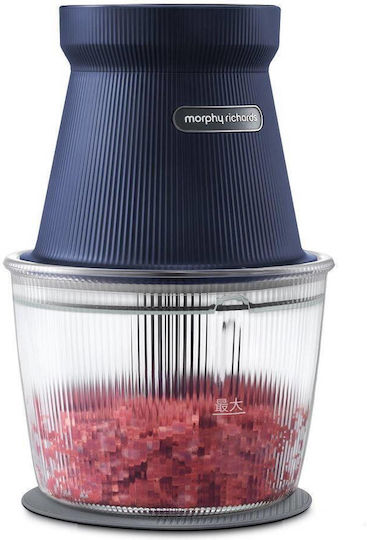Morphy Richards Πολυκόπτης Multi 200W με Δοχείο 1lt Μπλε