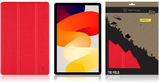 Tactical Flip Cover Κόκκινη (Xiaomi Redmi Pad SE)