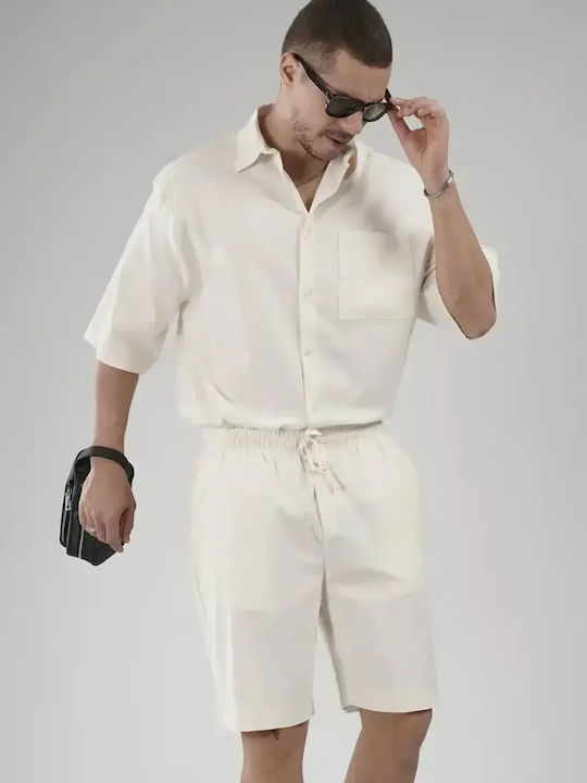 Herren Shorts Set Beiges